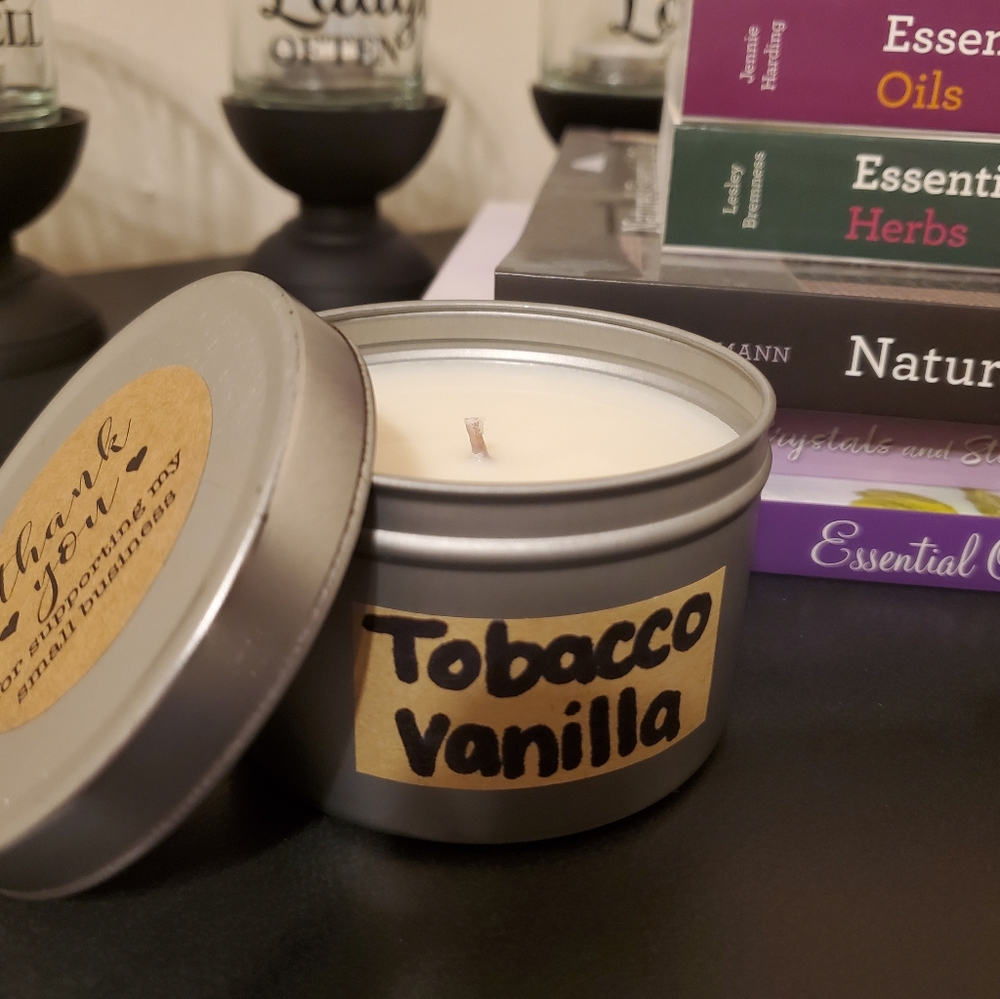 HOMEMADE SOY AROMATHERAPY CANDLES